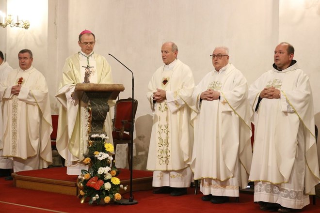 Proslava svetkovine sv. Franje Asiškog u franjevačkoj crkvi sv. Ivana Krstitelja u Varaždinu